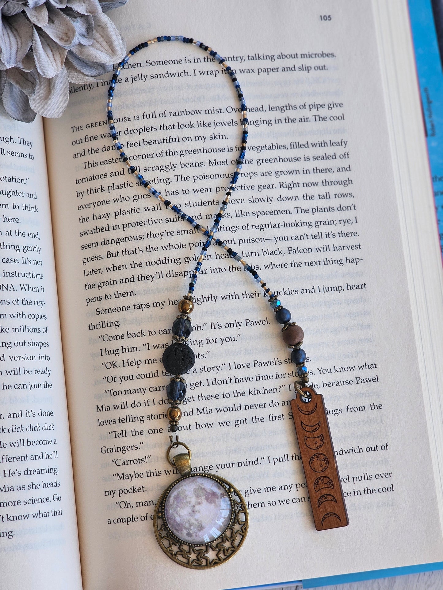 Moon Phase Bookmark