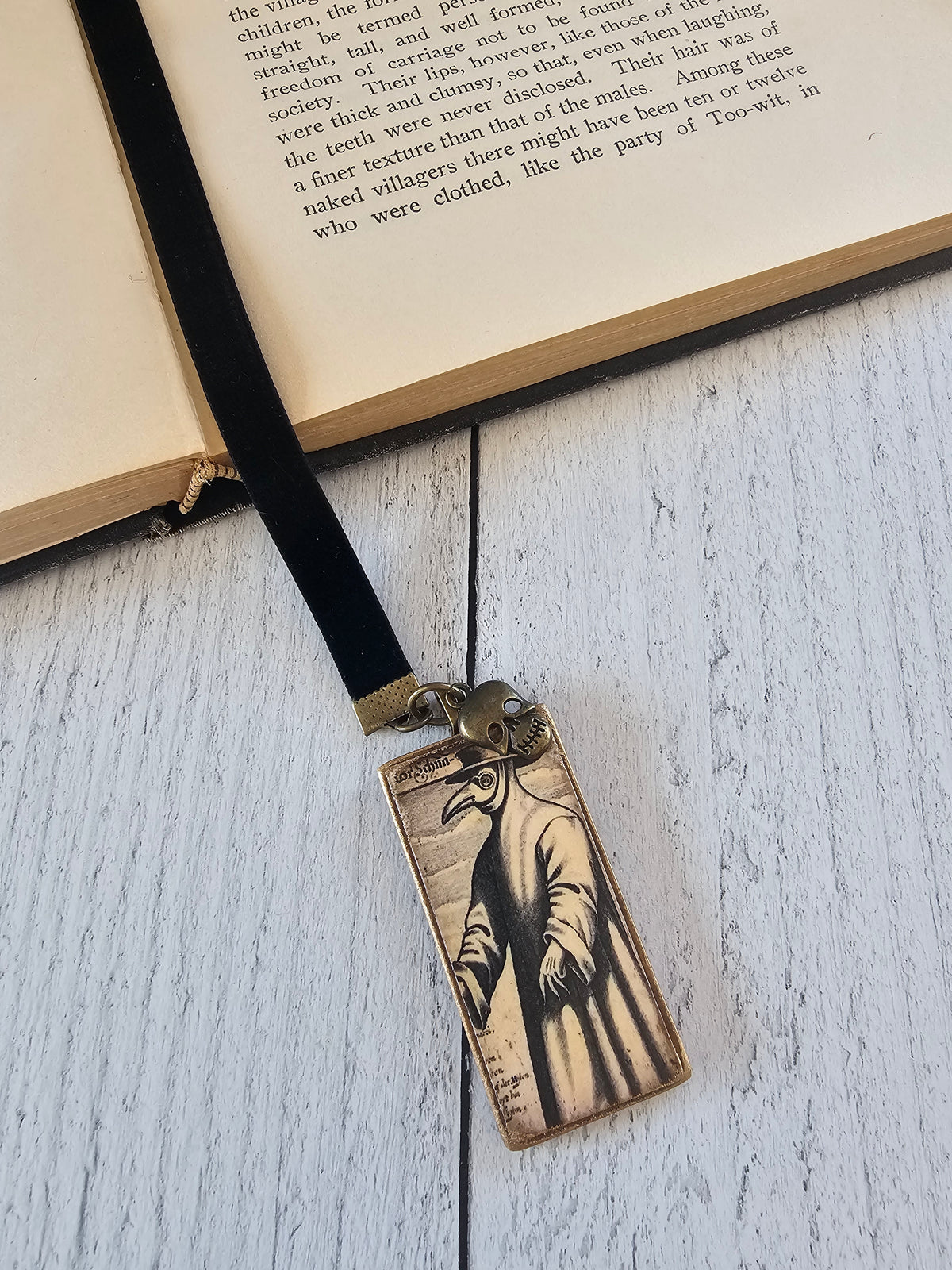 Memento Mori Doctor Plague Bookmark