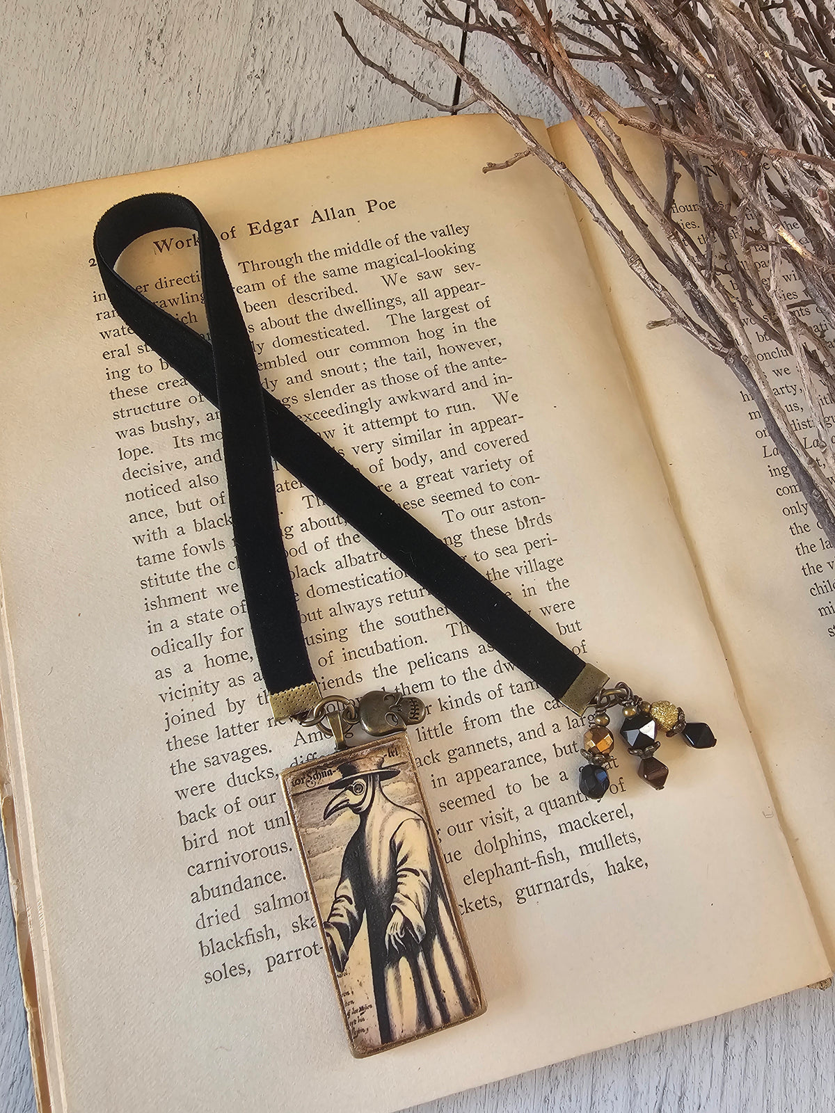 Memento Mori Doctor Plague Bookmark
