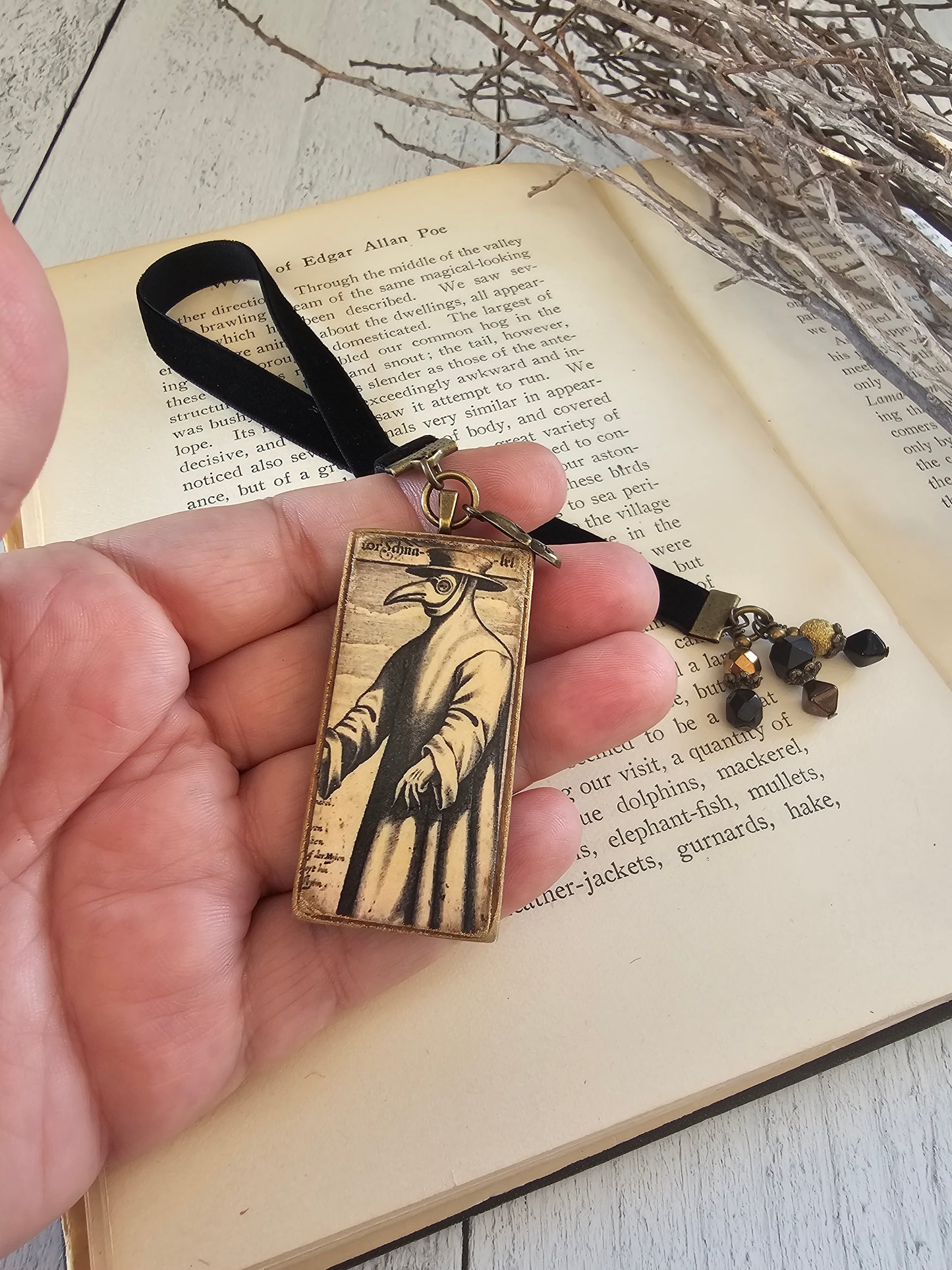 Memento Mori Doctor Plague Bookmark