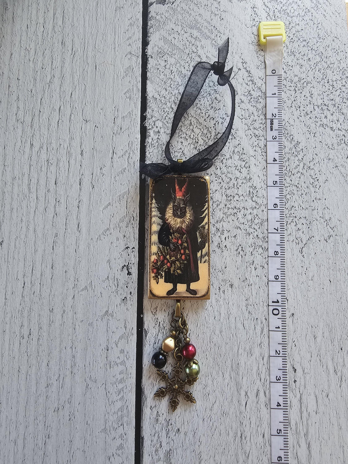 Handmade Krampus Christmas Horror Ornaments