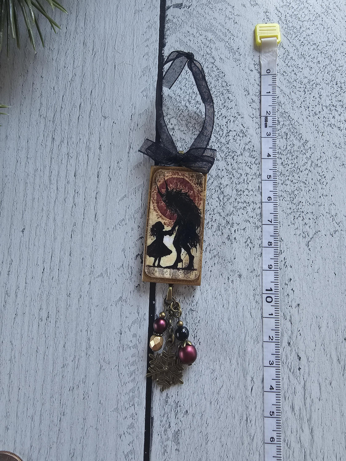 Handmade Scary Creepy Krampus Christmas Horror Ornaments