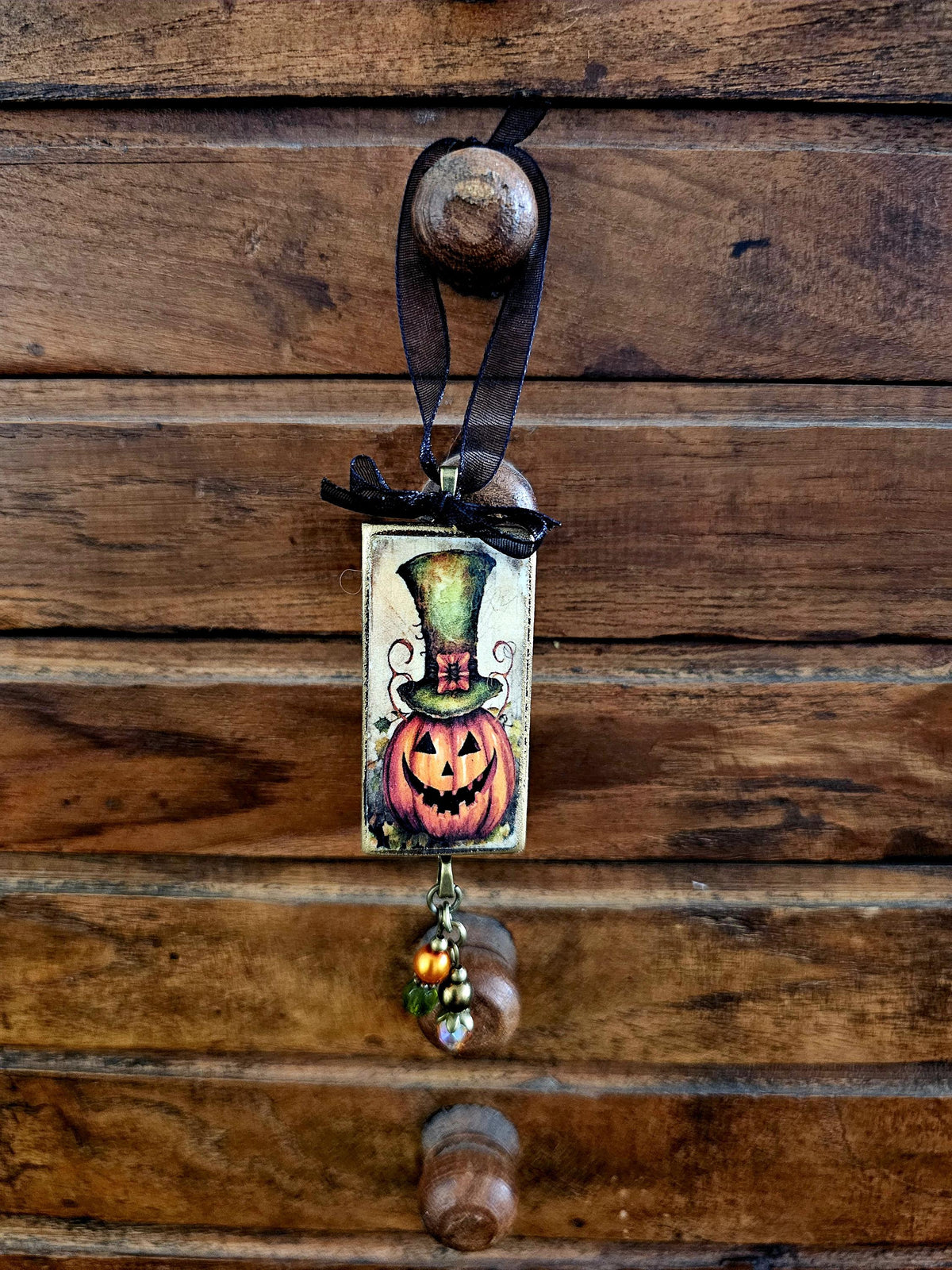 Jack-o-lantern Ornament, Halloween Themed Decor