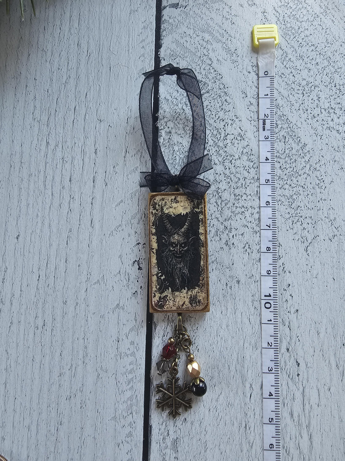 Handmade Scary Creepy Krampus Christmas Horror Ornaments