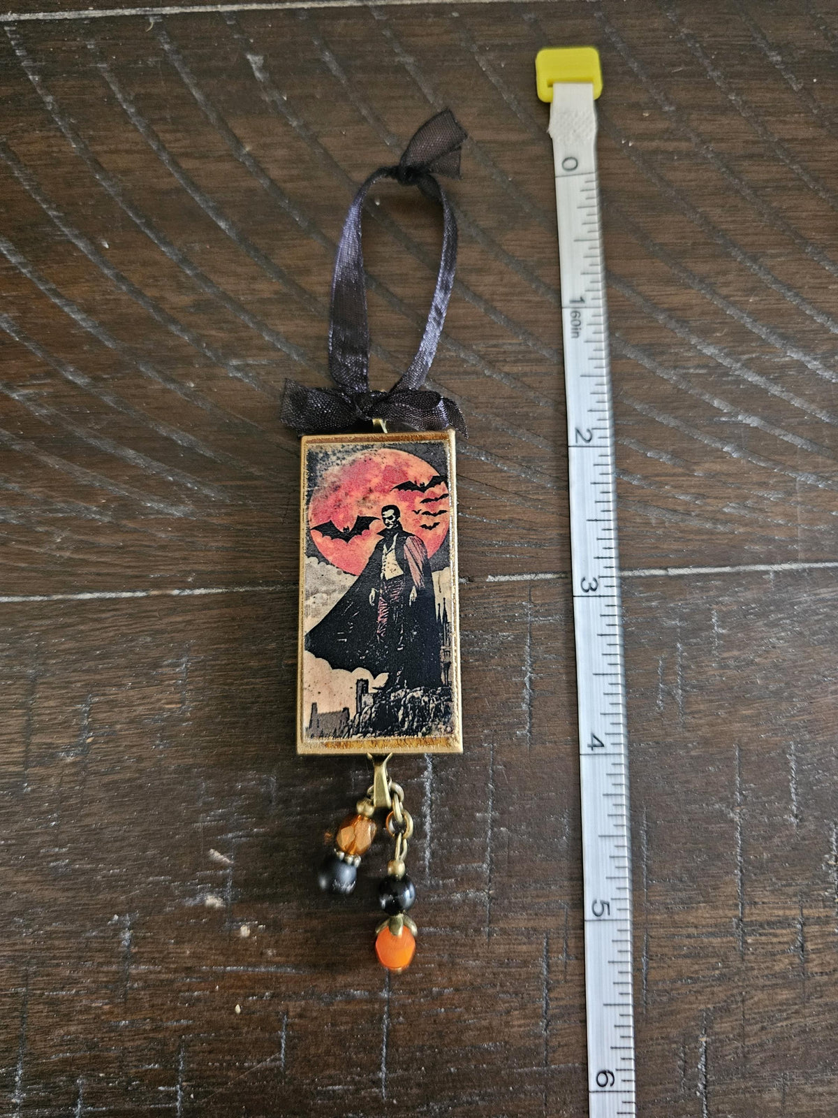 Vampire Halloween Ornament, Horror Decor