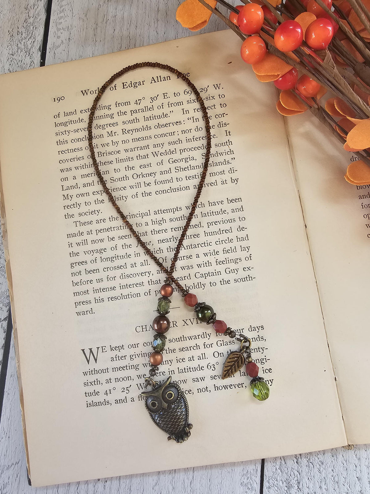 Owl Bookmark, Great Gift Idea, Book Lover Gift, Christmas GIft