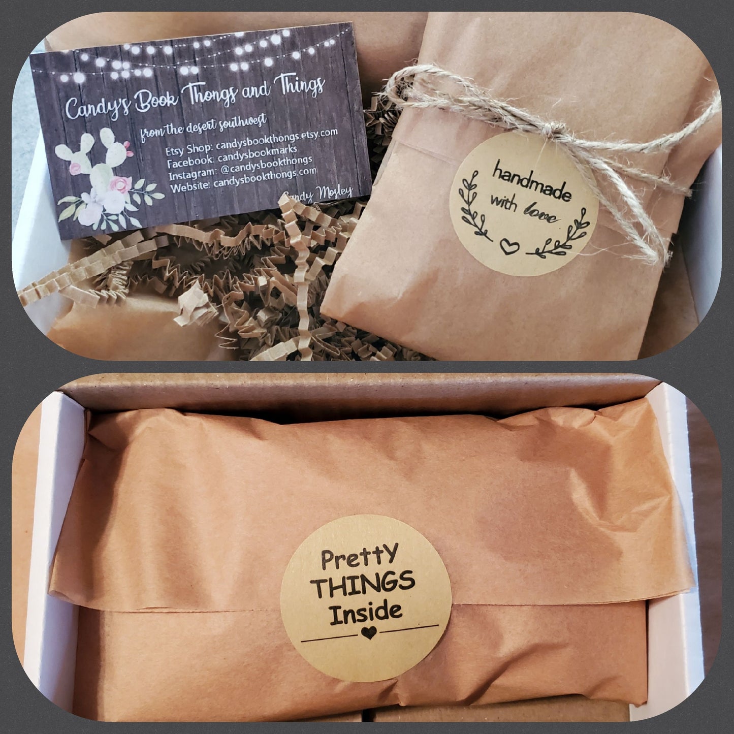 Book Themed Bookmark, Literary Book Mark, Books and Flowers Reader Gift