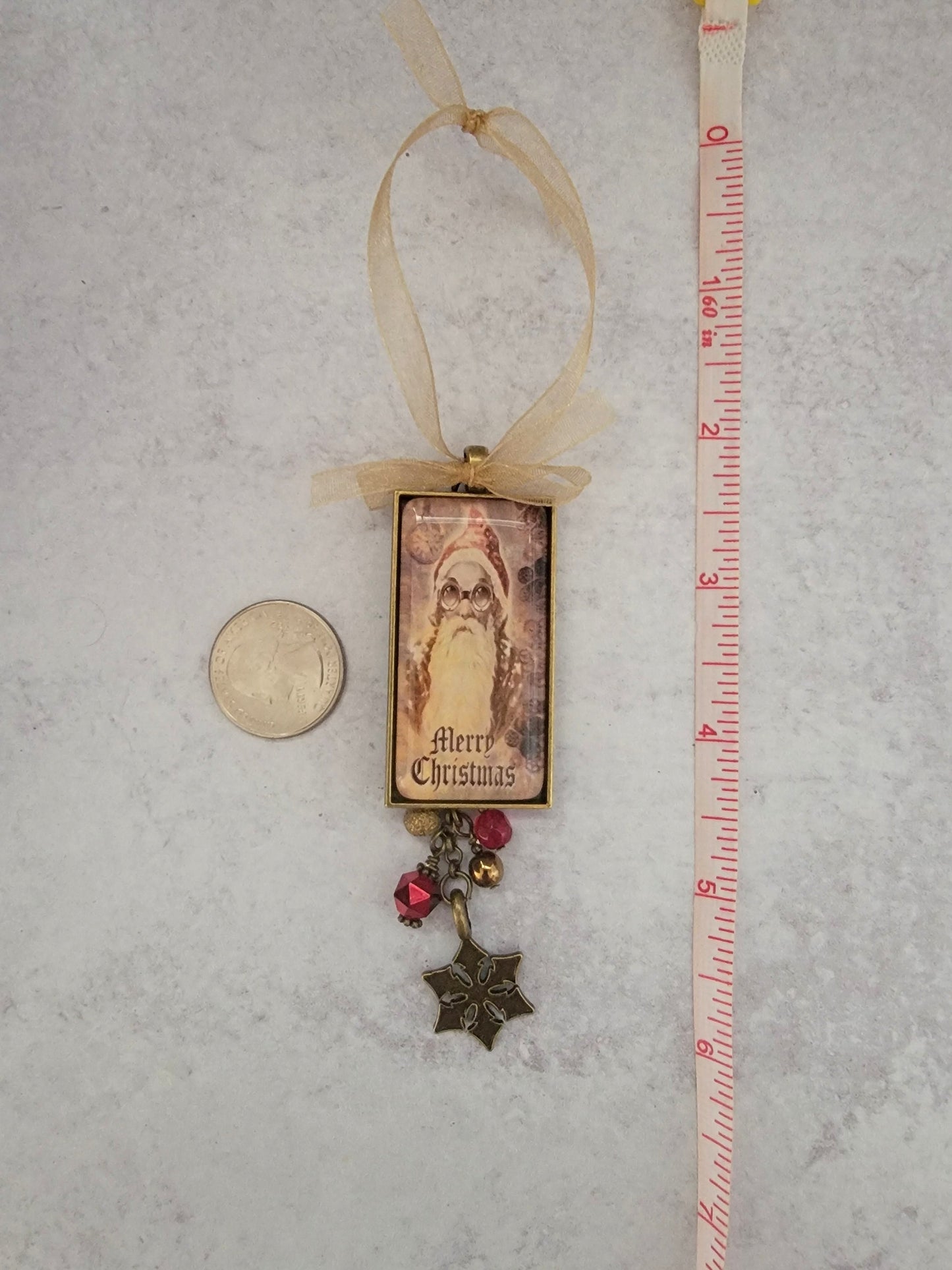 Christmas Ornaments, Steampunk Style Holiday Ornaments, Unique Holiday Decor