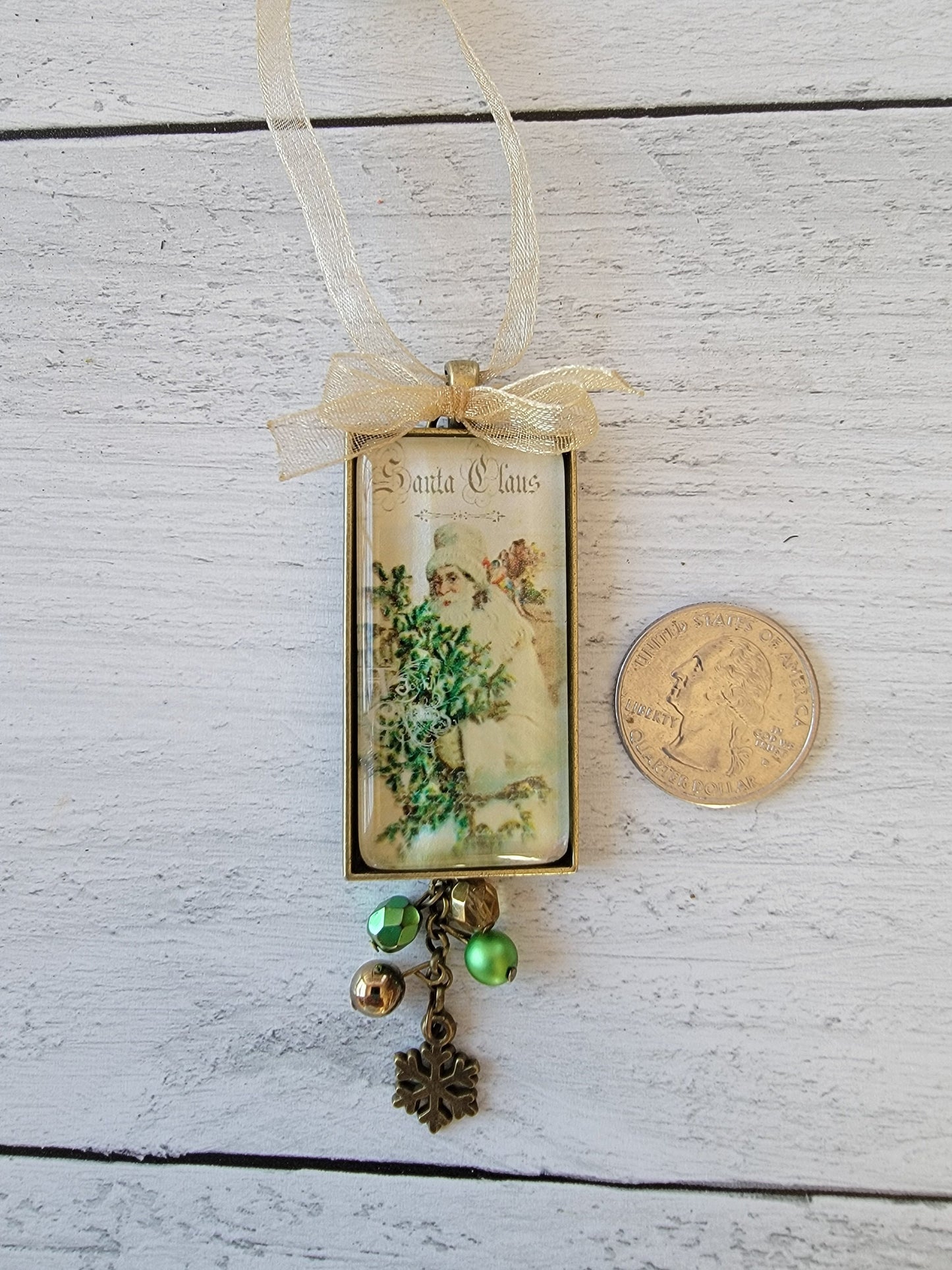 Holiday Ornaments, Your Choice of Vintage Style Santa Ornaments, Father Christmas Decor, Christmas Decorations, Christmas Gifts