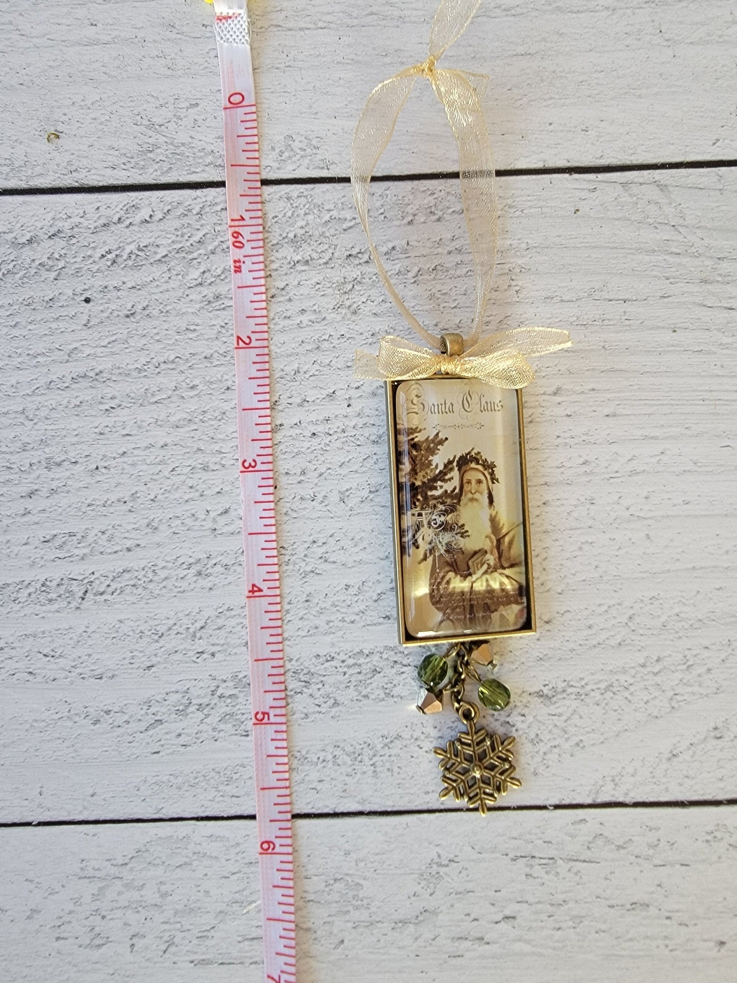 Holiday Ornaments, Your Choice of Vintage Style Santa Ornaments, Father Christmas Decor, Christmas Decorations, Christmas Gifts