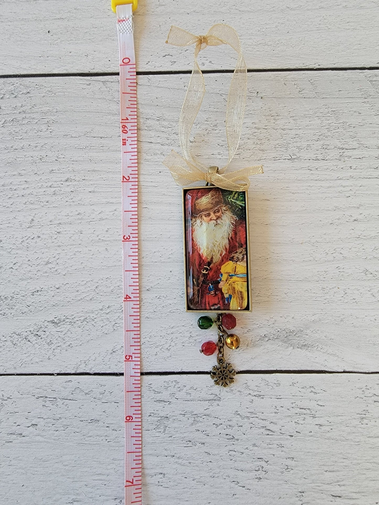 Holiday Ornaments, Your Choice of Vintage Style Santa Ornaments, Father Christmas Decor, Christmas Decorations, Christmas Gifts