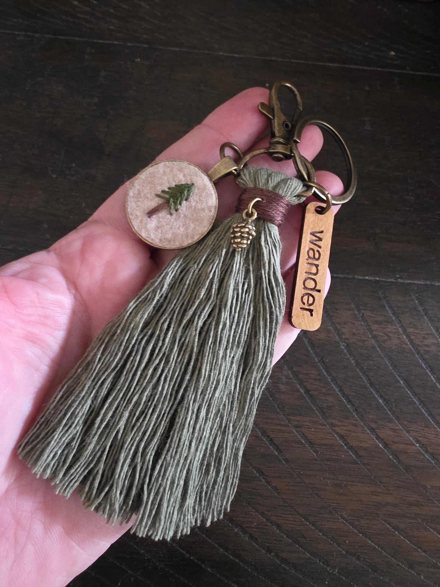 Wander Tassel Keychain