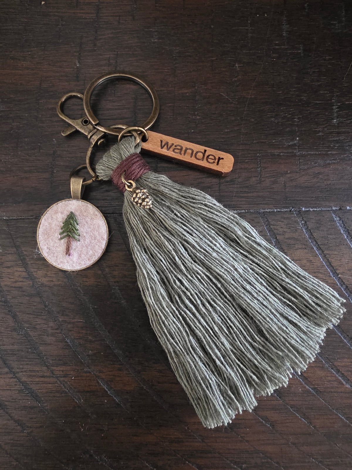 Wander Tassel Keychain