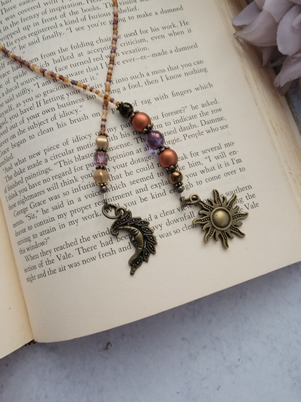 Sun and Moon Bookmark