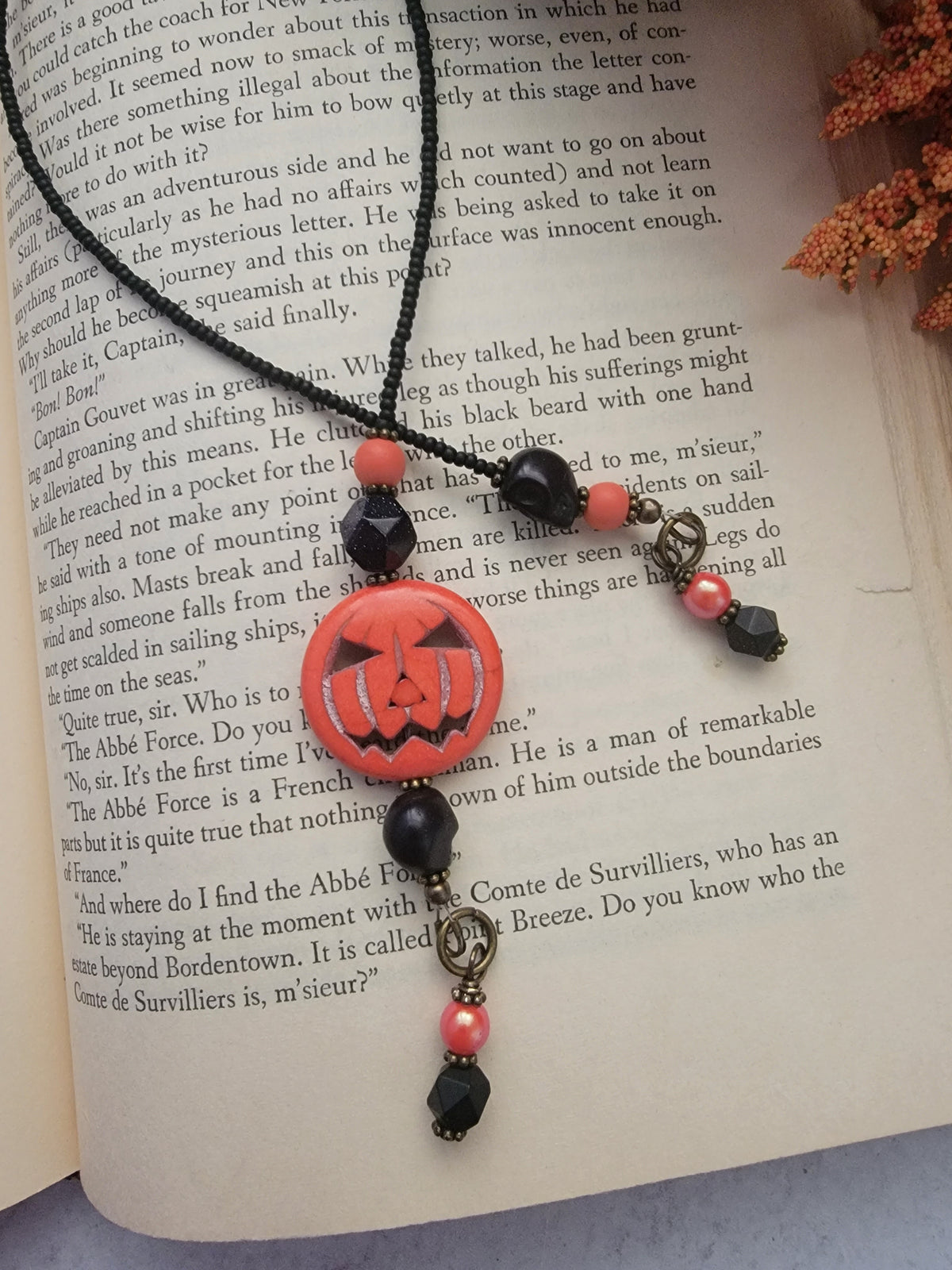 Jack-o-lantern Bookmark