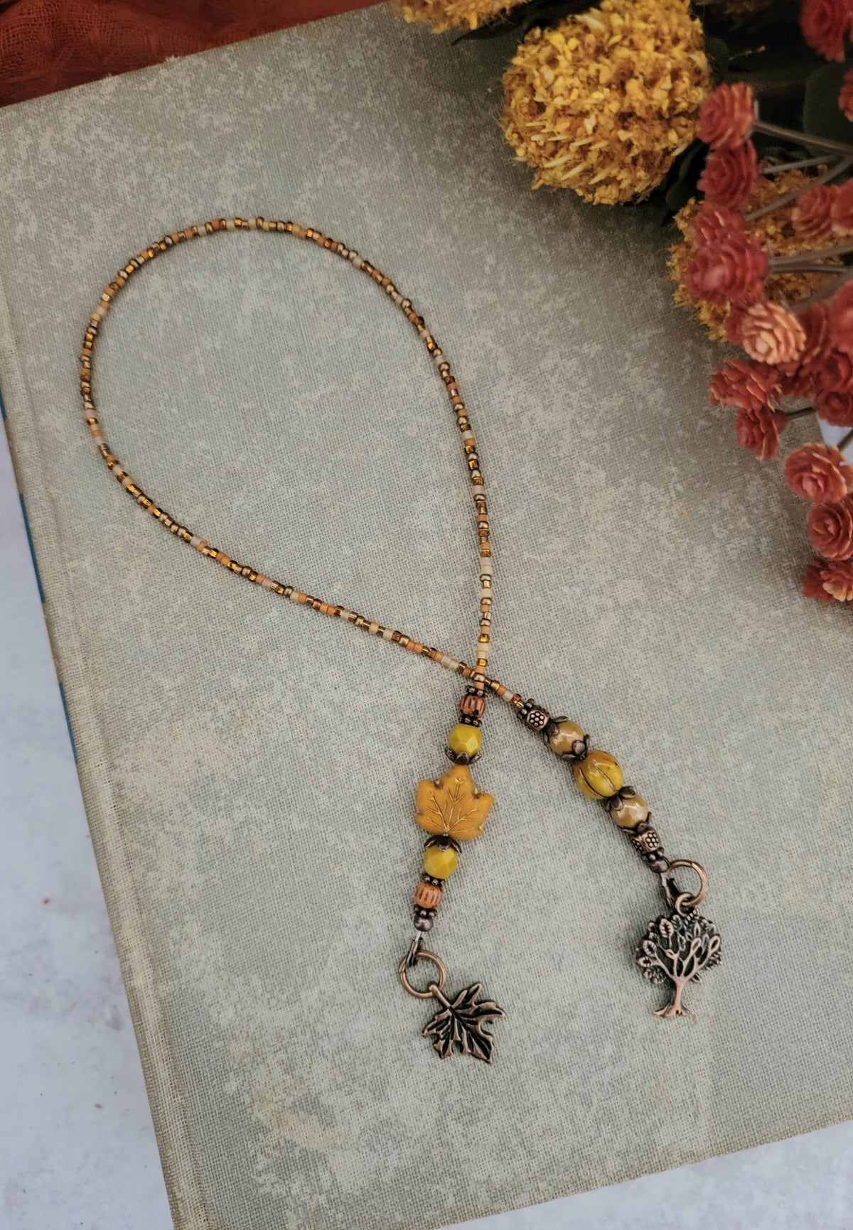 Fall Leaves Bookmark