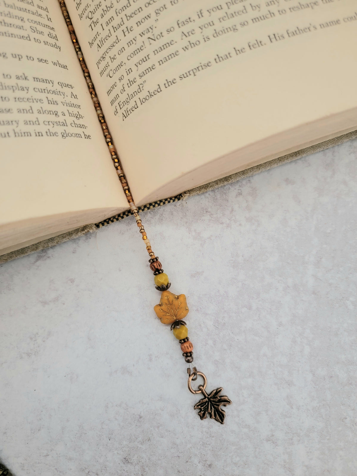 Fall Leaves Bookmark