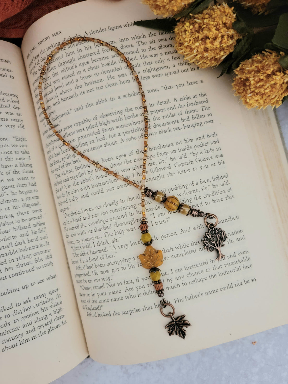Fall Leaves Bookmark