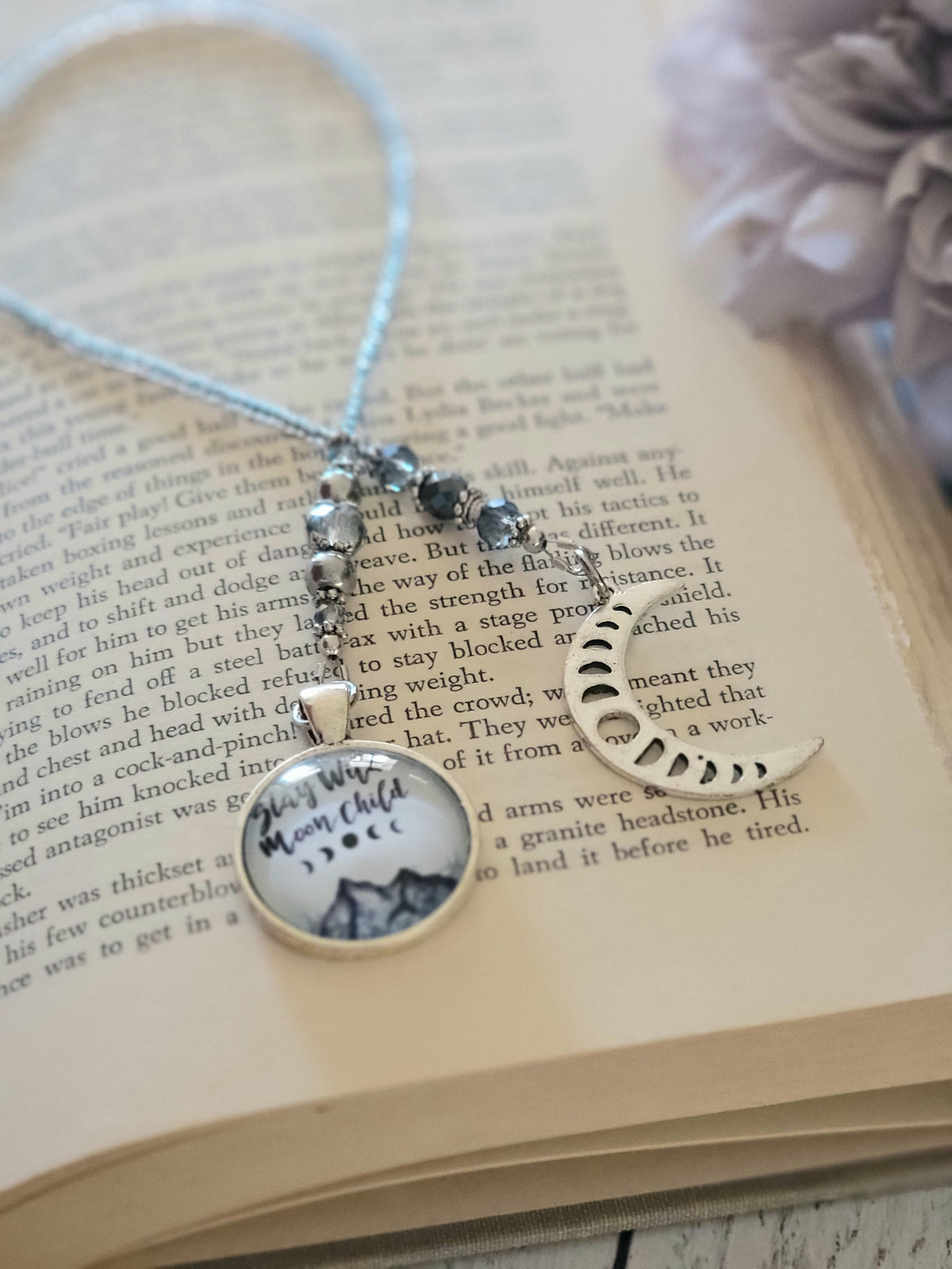 Wild Child Moon Bookmark