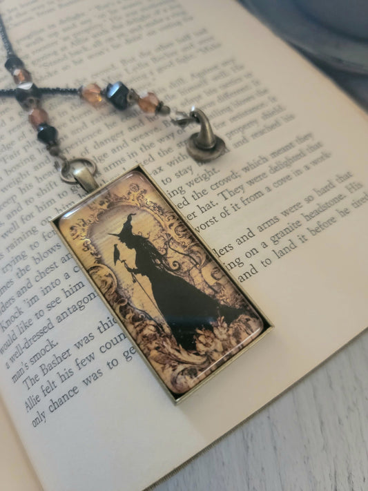 Witch Bookmark, Witchy Bookmarker, Unique Horror Lover Gift