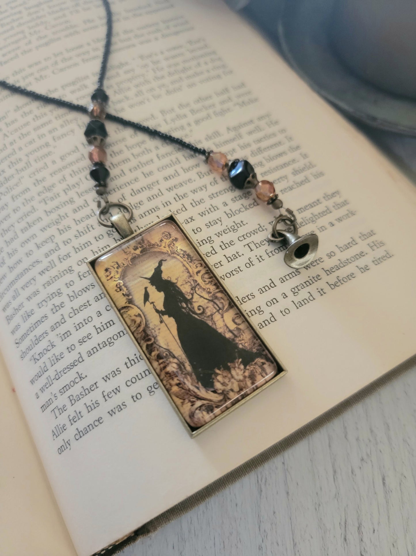 Witch Bookmark, Witchy Bookmarker, Unique Horror Lover Gift