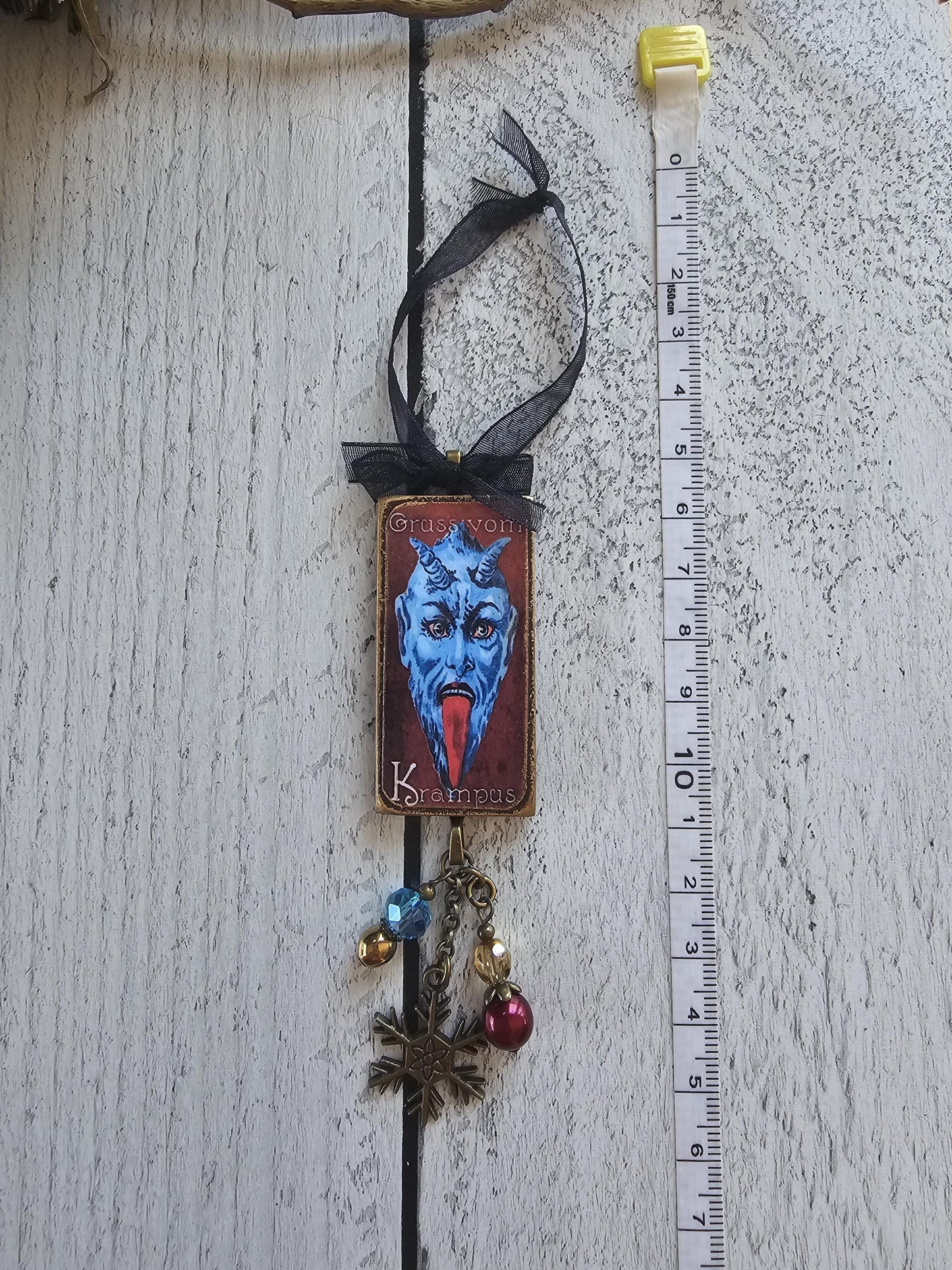 Krampus Christmas Ornaments, Winter Decor