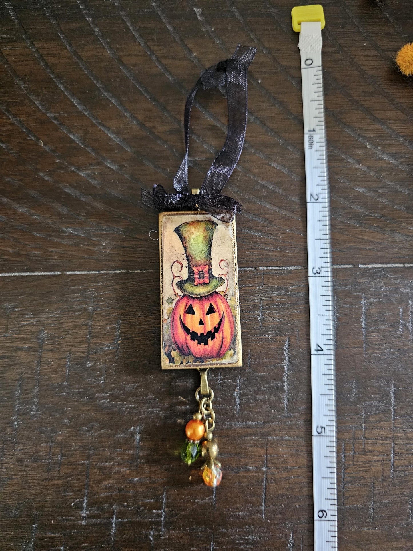 Jack-o-lantern Ornament, Halloween Themed Decor