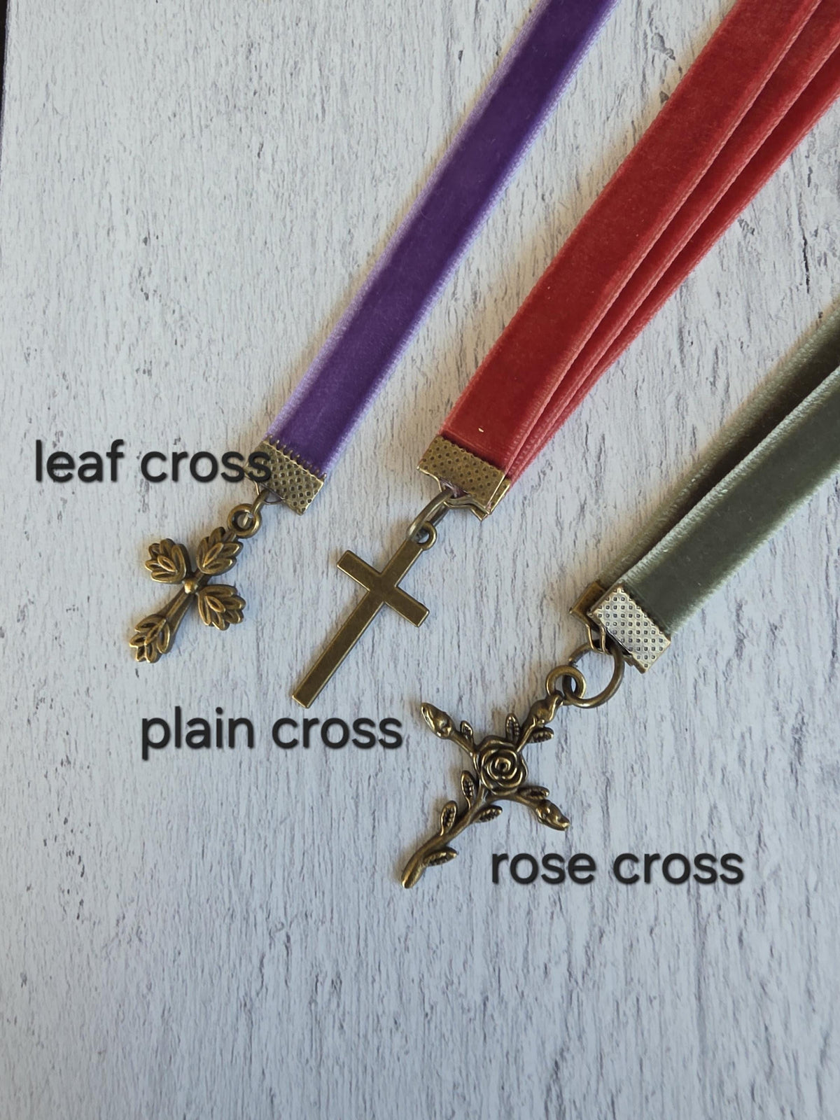 Multi-strand Bookmark for Bible, Customize Your Personal Study Aid With Cross Charms, Color, Number and Length of Ribbons