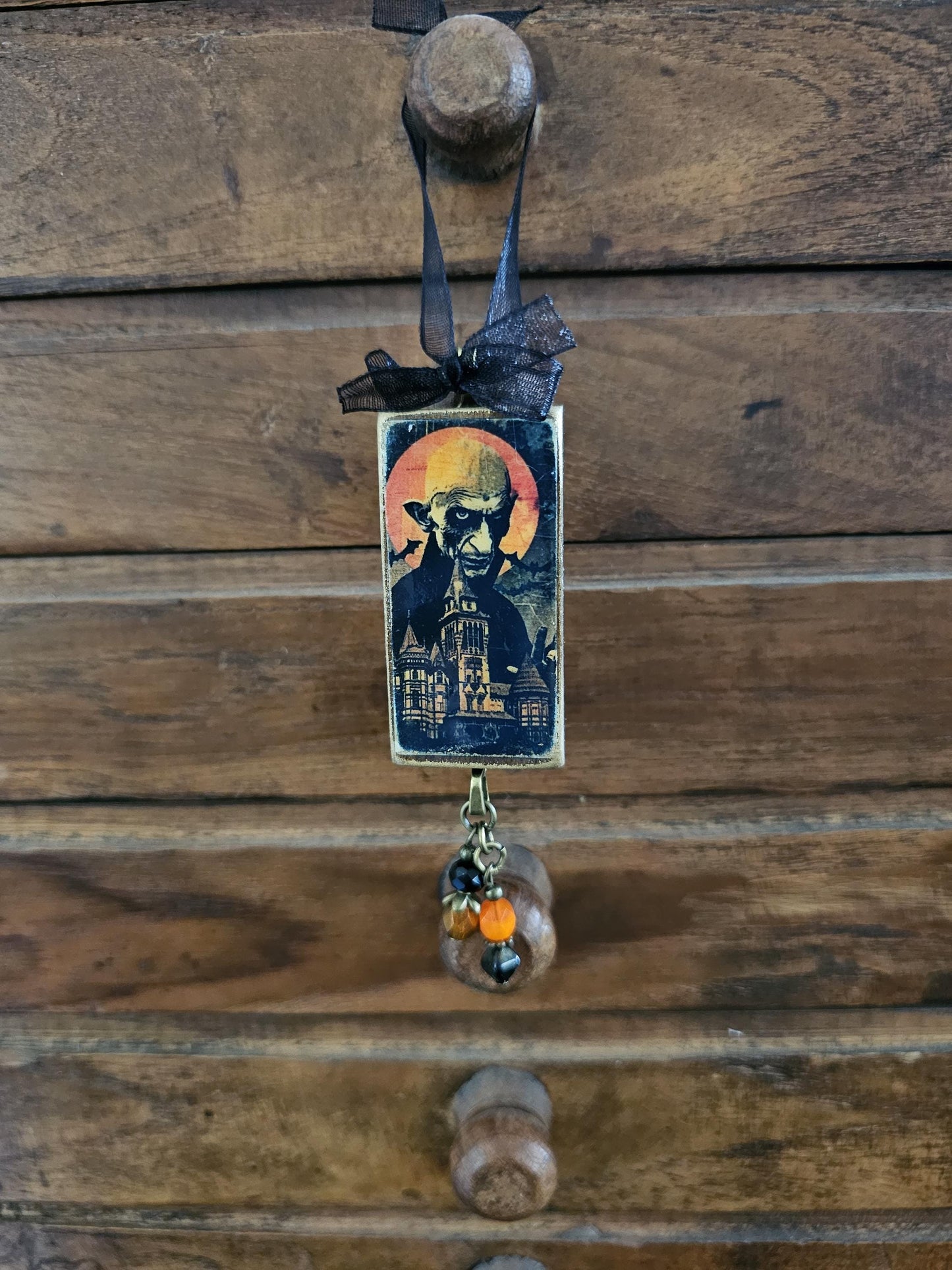 Monster Horror Ornament, Spooky Themed Decor