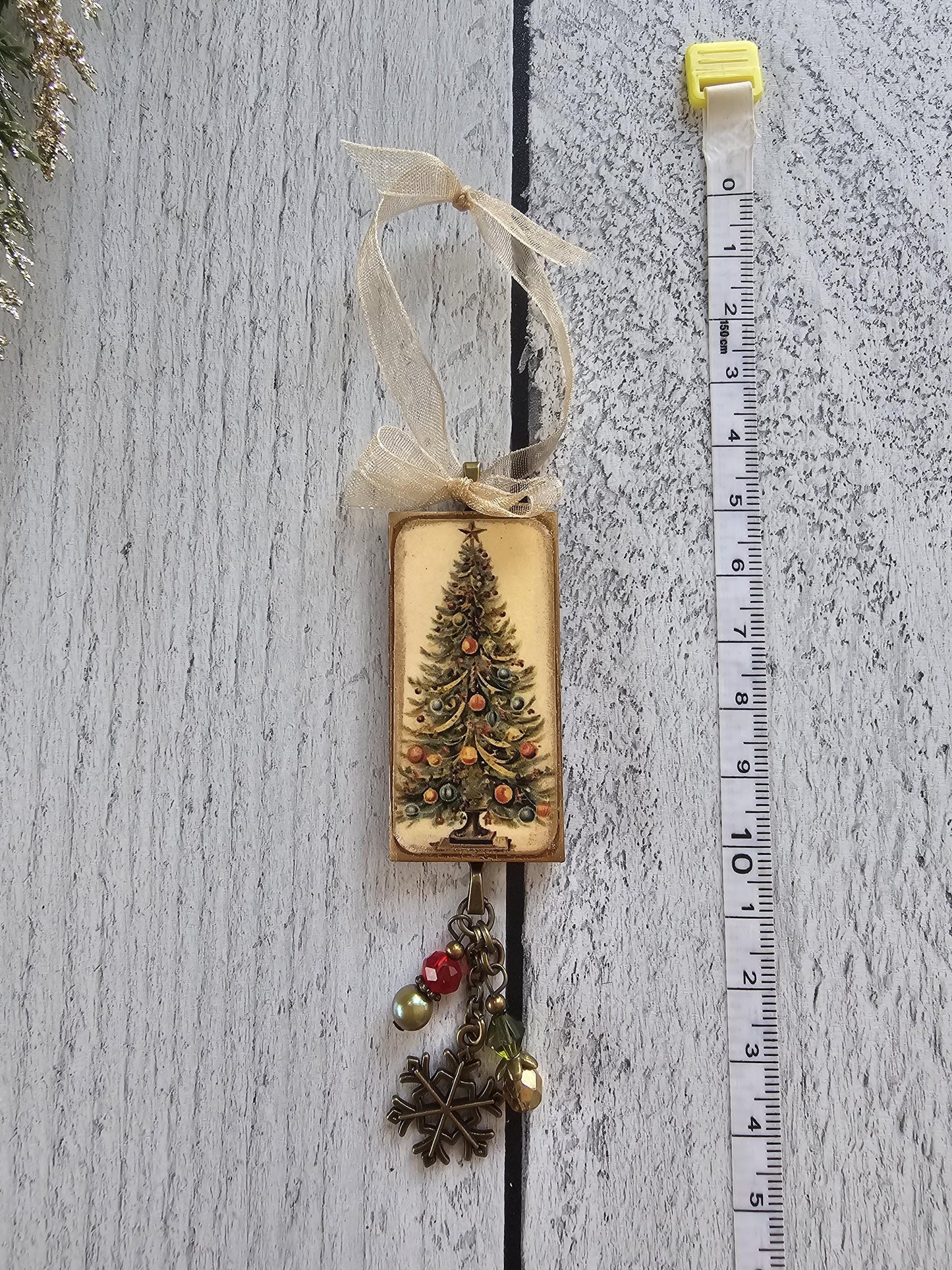 Handmade Vintage Style Christmas Tree Ornaments