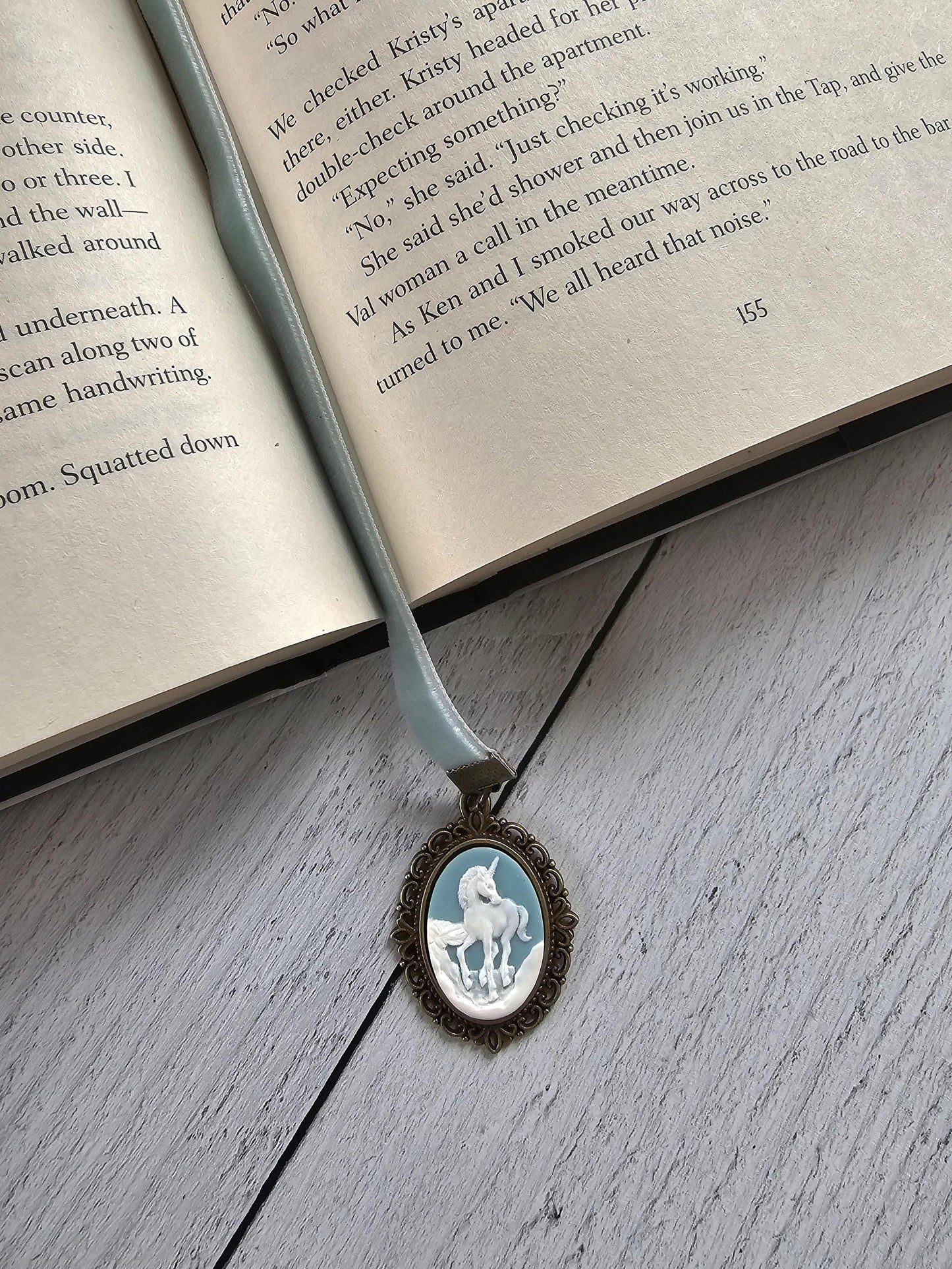 Whimsical Unicorn Bookmark, Reader Gift