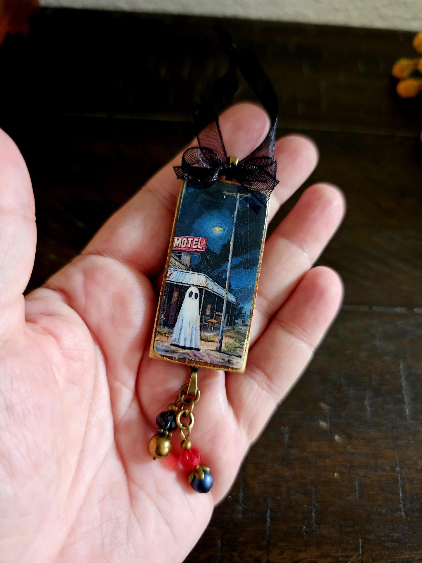 Whimsical Ghost Ornament, Truck Stop Ghost