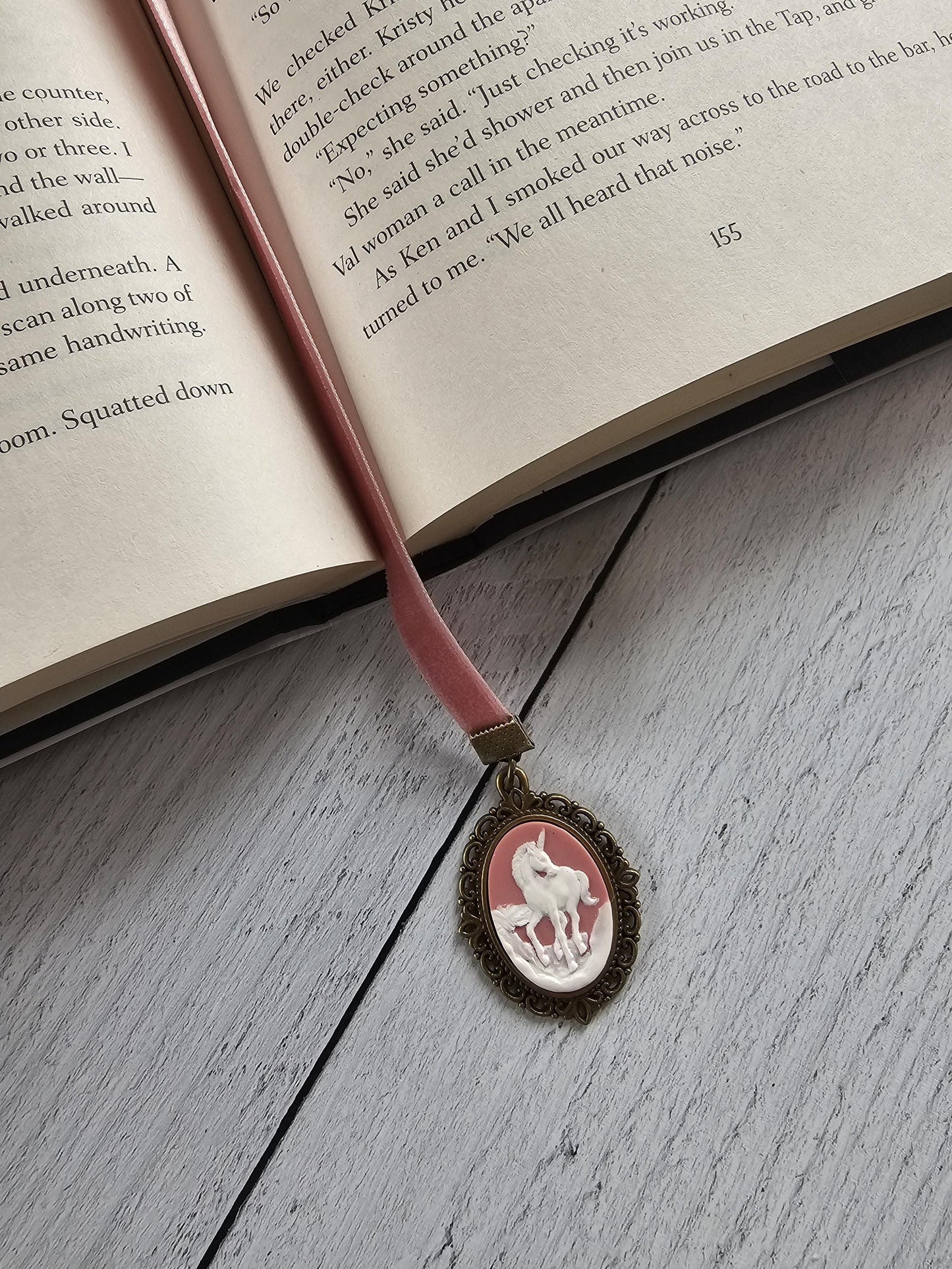 Whimsical Unicorn Bookmark, Reader Gift