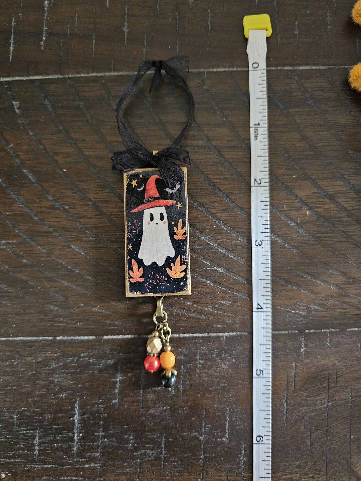 Cute Ghost Ornament, Whimsical Halloween Decor