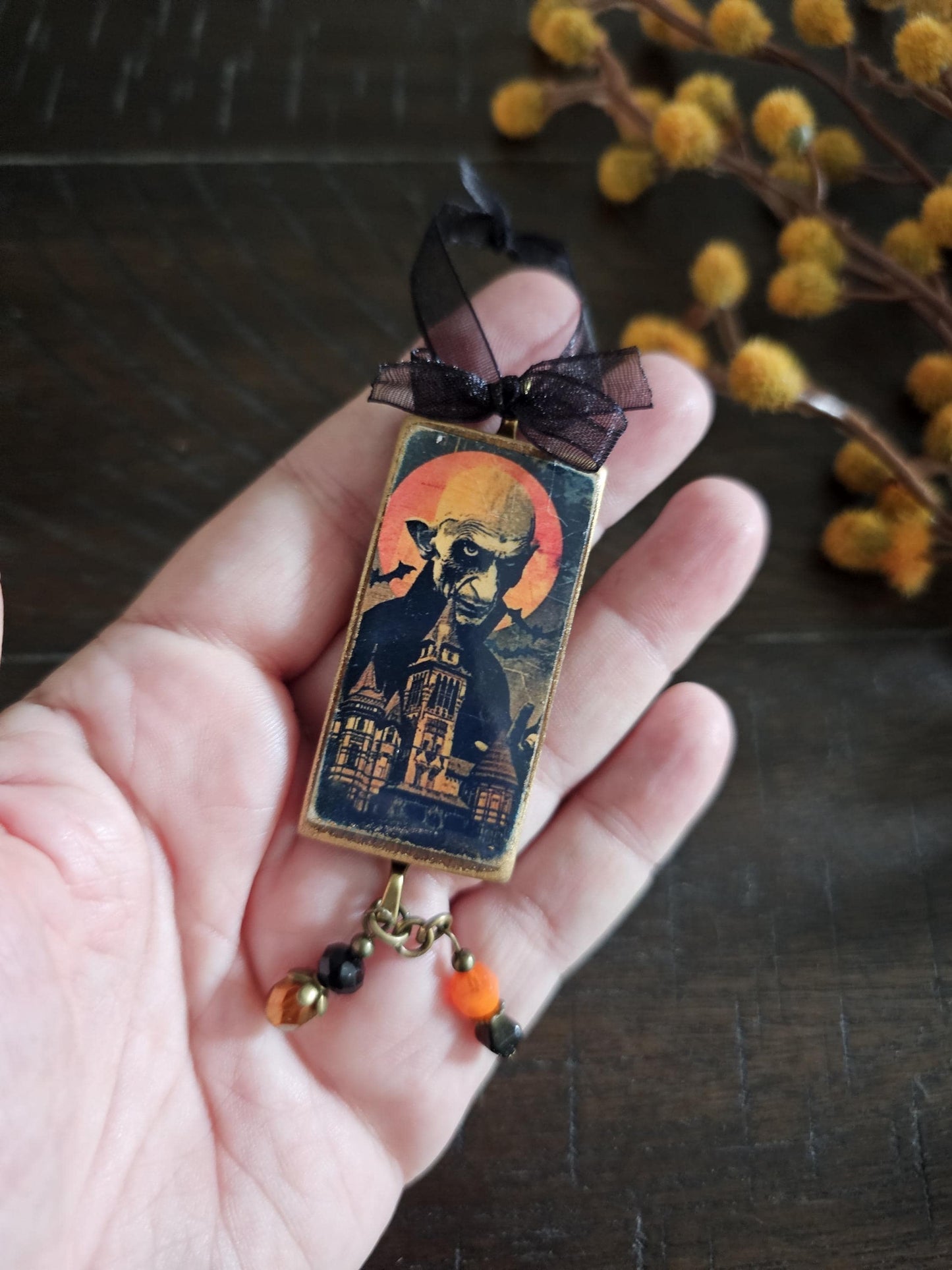 Monster Horror Ornament, Spooky Themed Decor