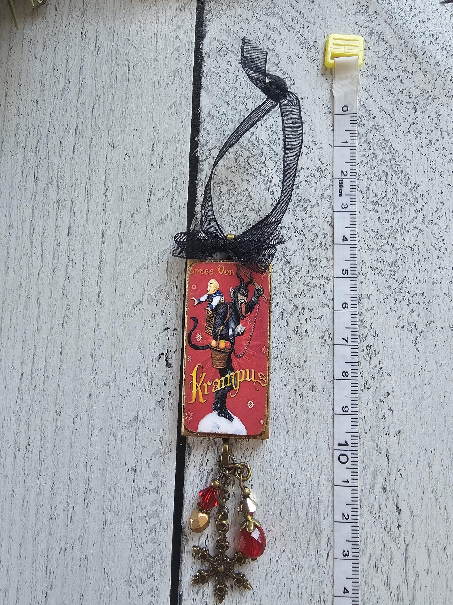 Handmade Krampus Holiday Ornaments