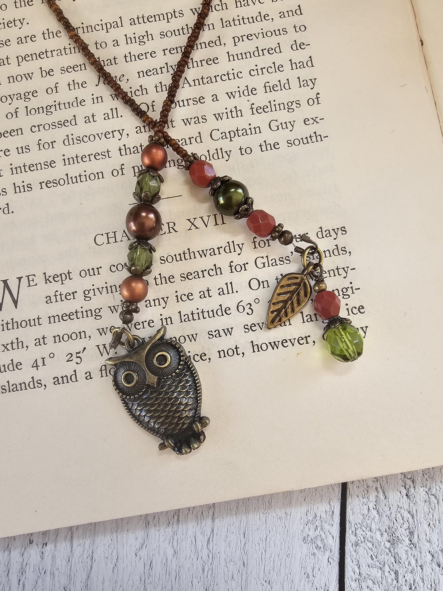 Owl Bookmark, Great Gift Idea, Book Lover Gift, Christmas GIft