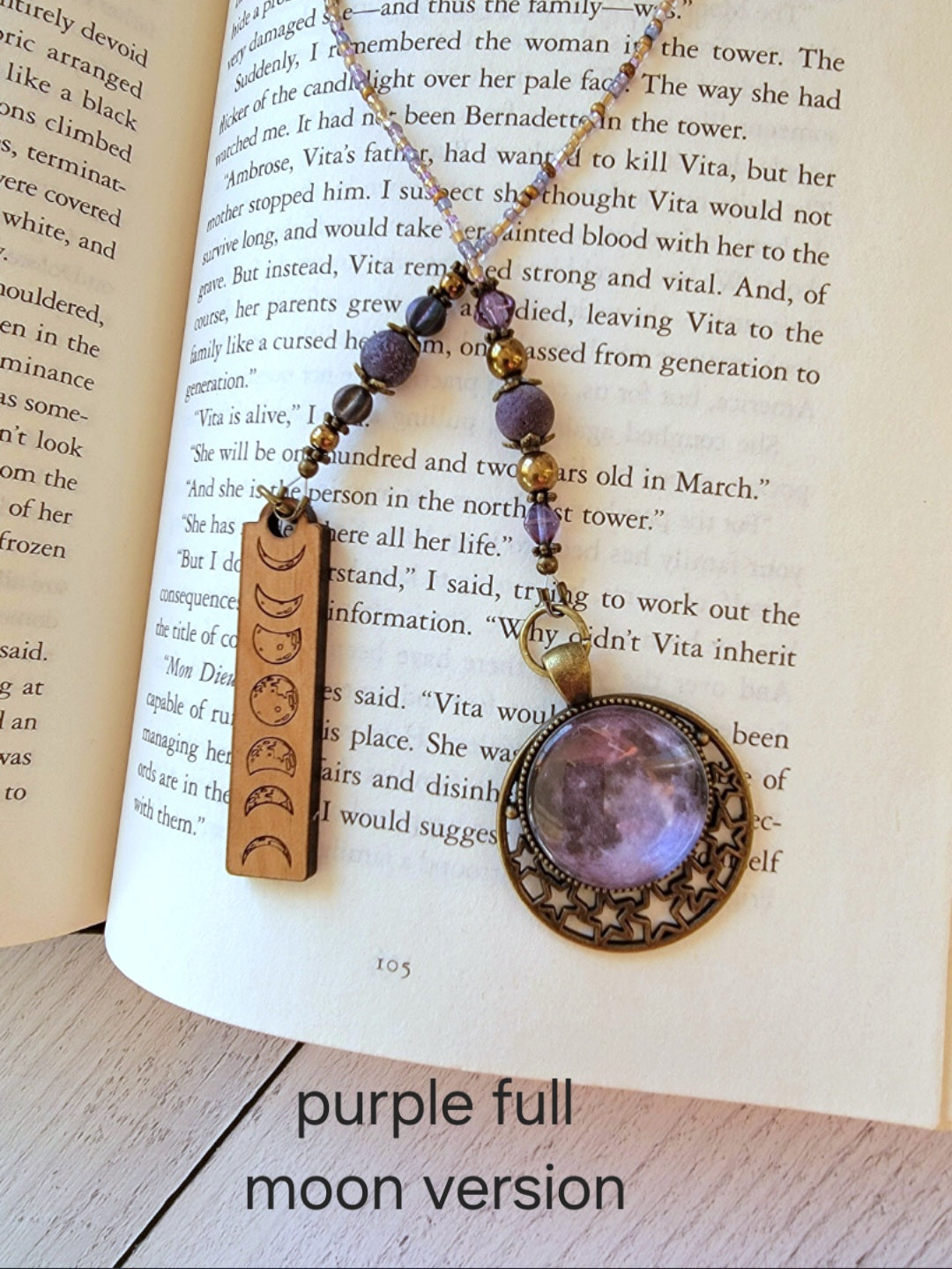 Moon Phase Bookmark