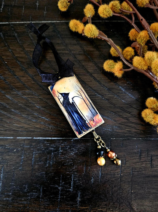 Grim Reaper Halloween Ornament, Death