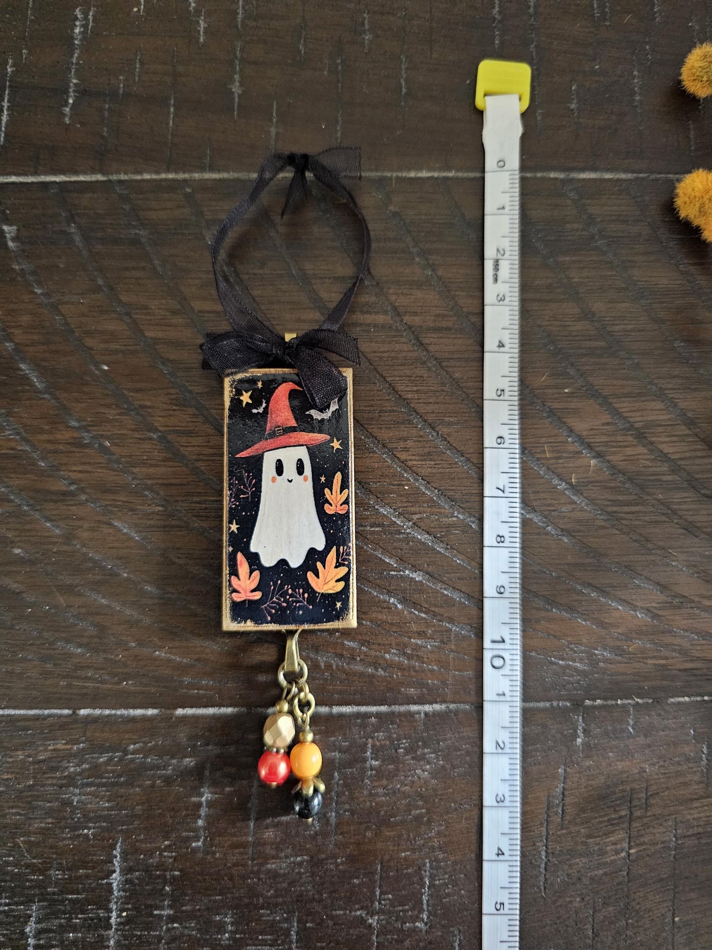 Cute Ghost Ornament, Whimsical Halloween Decor