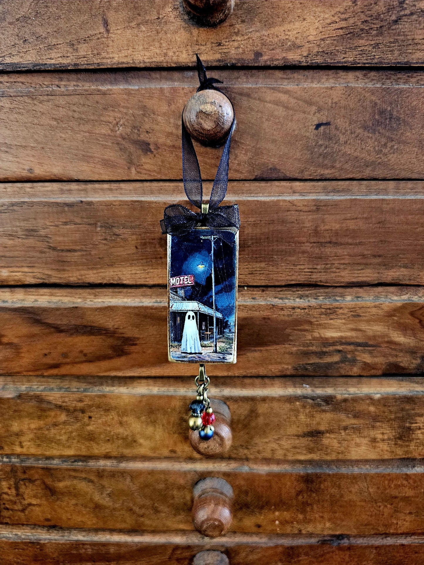 Whimsical Ghost Ornament, Truck Stop Ghost