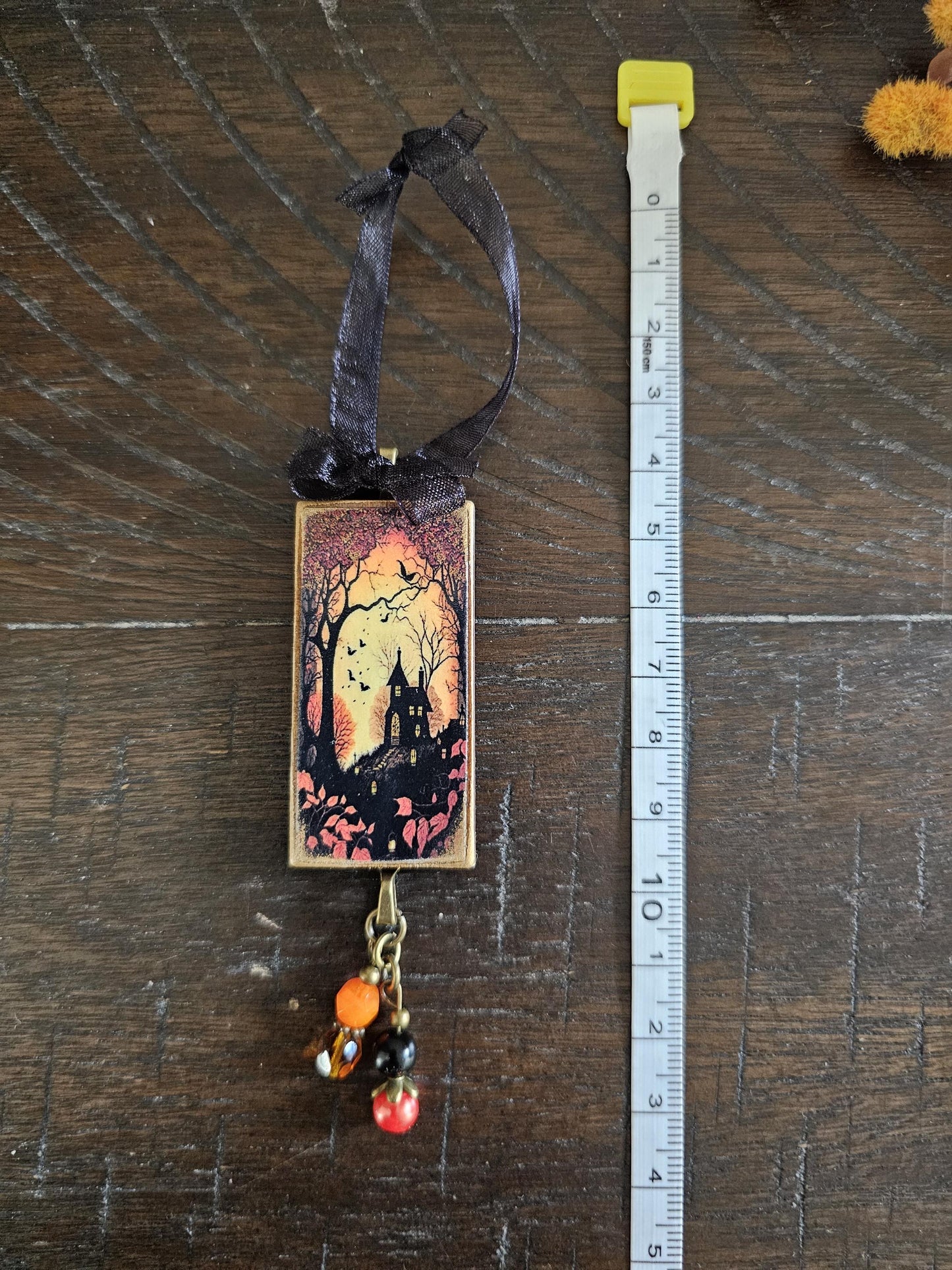 Haunted House Ornament, Halloween Themed Decor