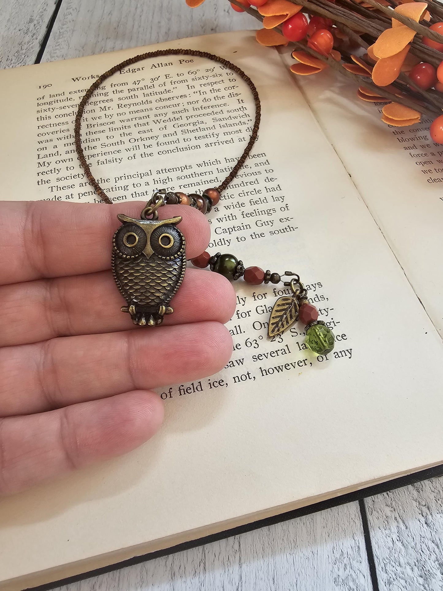 Owl Bookmark, Great Gift Idea, Book Lover Gift, Christmas GIft
