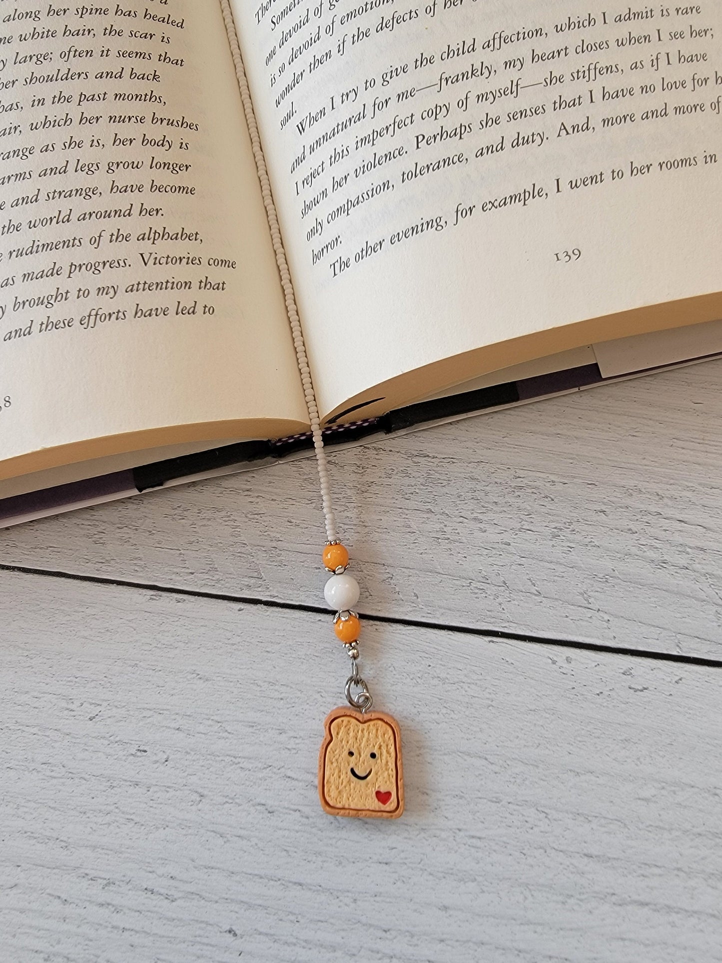 Breakfast Themed Bookmark Adds a Touch of Whimsy to Your Reading