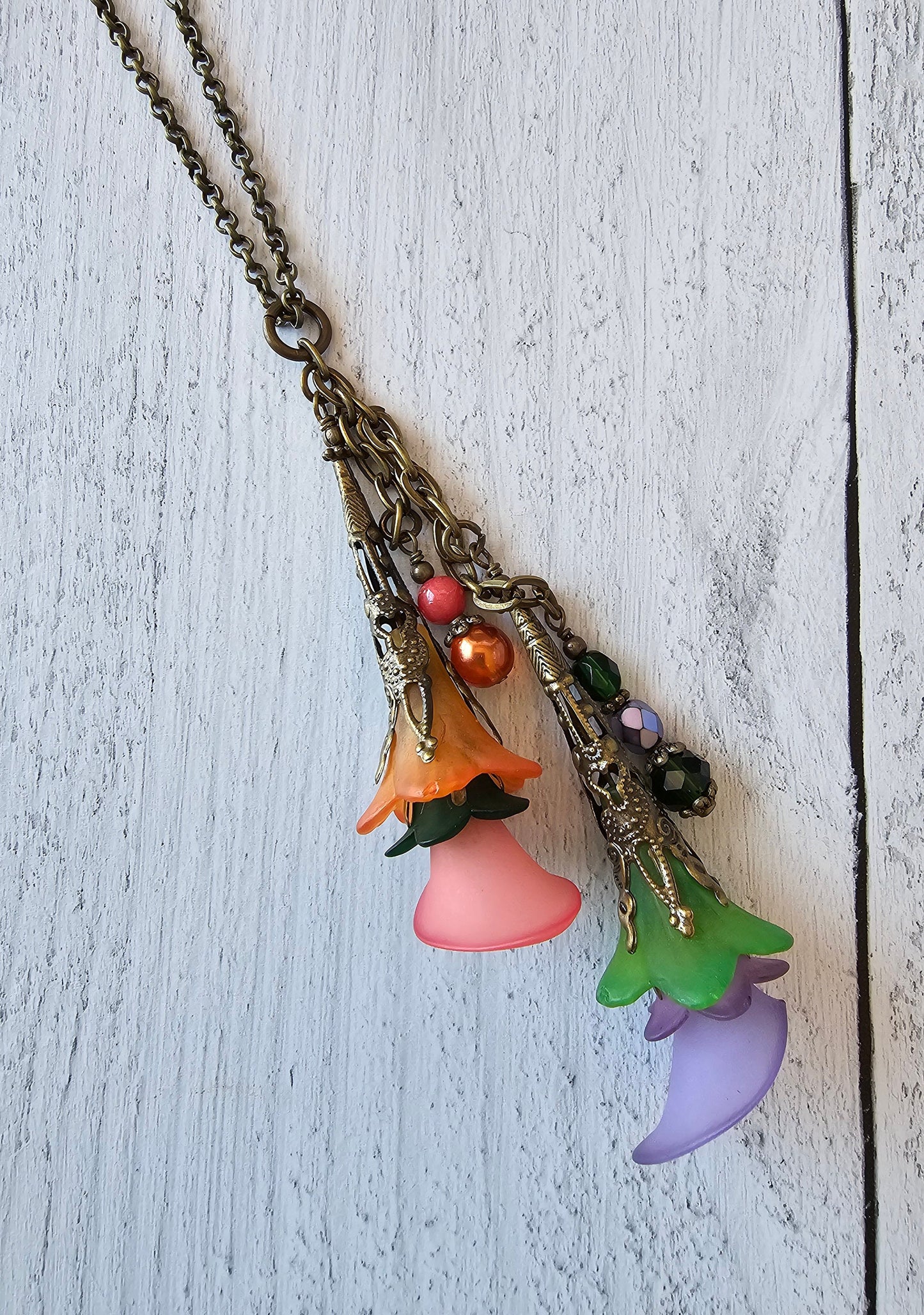 Boho Flower Car Charm for Rear View Mirror, Gift for Her, Treat Yourself