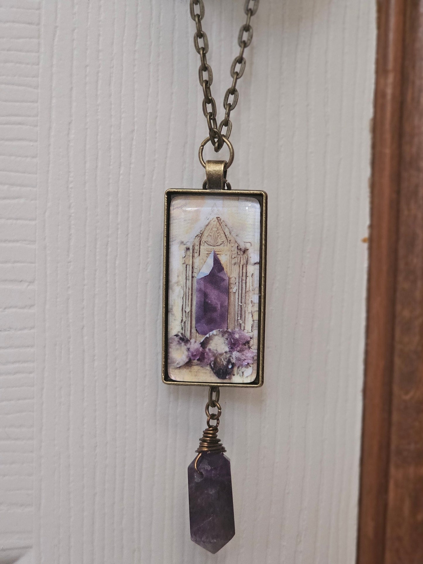 Amethyst Crystal Ornament, the Perfect Mystical Decor