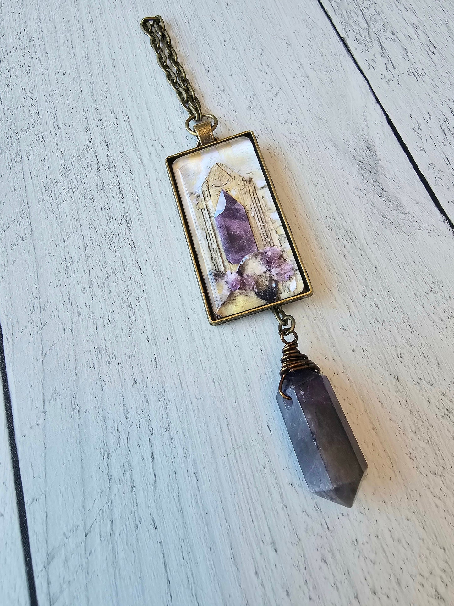 Amethyst Crystal Ornament, the Perfect Mystical Decor