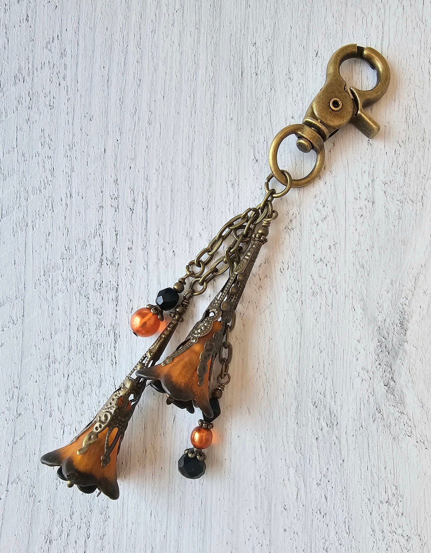 Halloween Bag or Purse Tassel, Perfect Gothic Accessory to Clip Anywhere