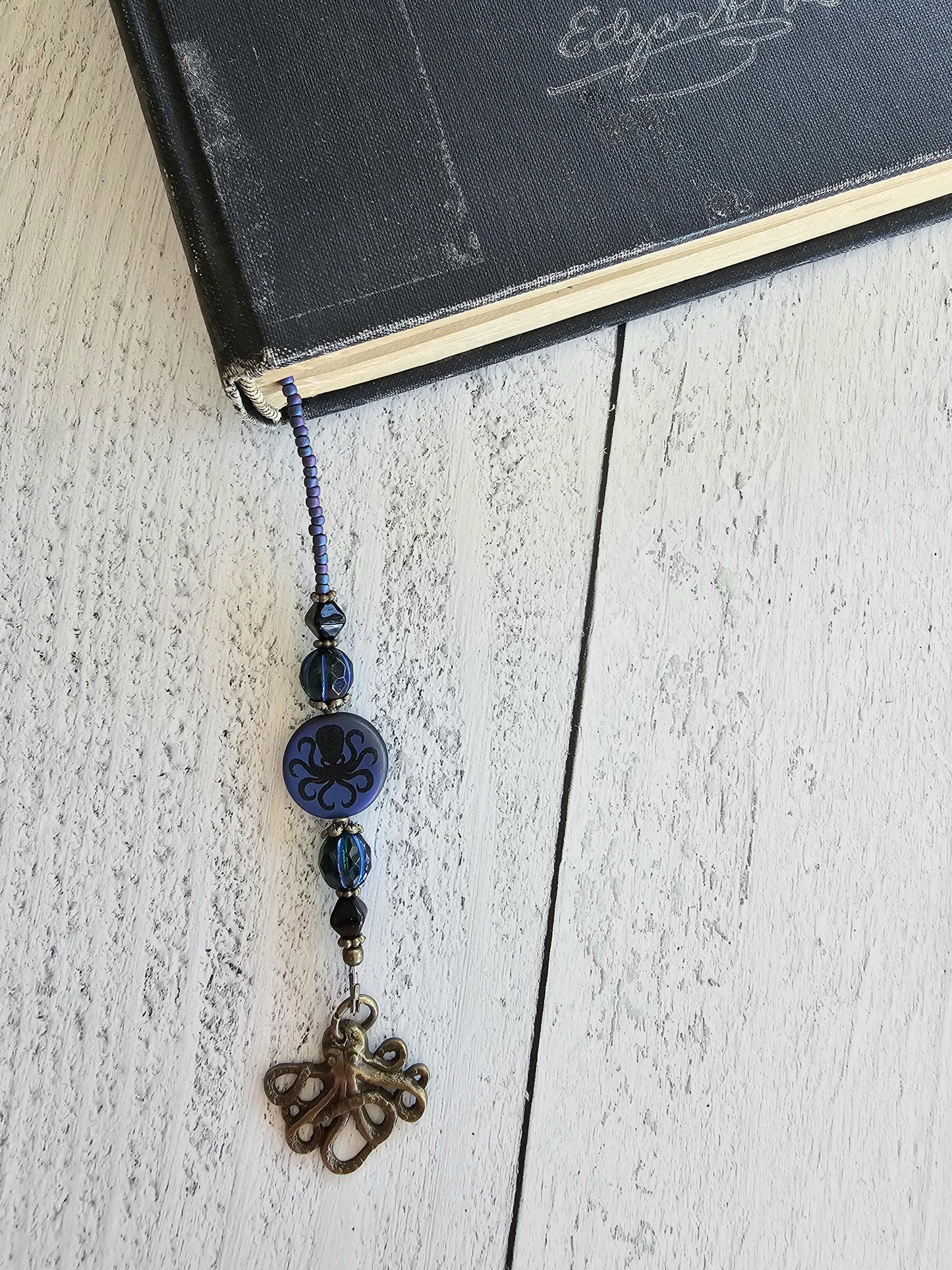 Octopus Bookmark, Unique Sea Monster Reading Accessory