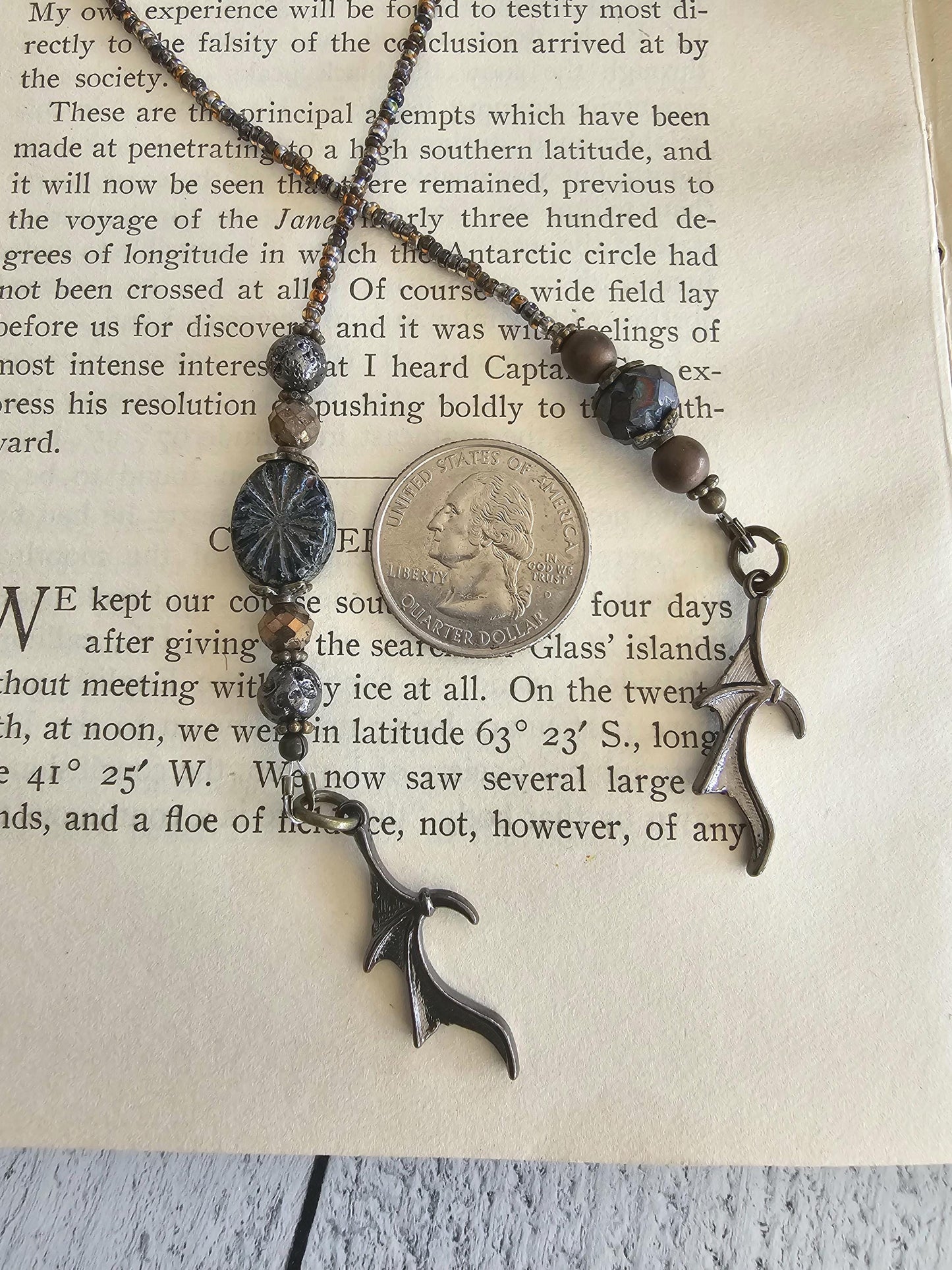 Bat Wing Bookmark, Demon Wing Reader Gift, Horror Gift